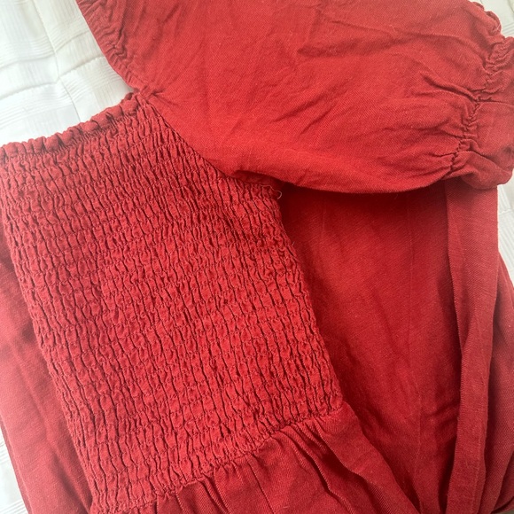 New Look Rust Midi Dress - Picture 6 of 6